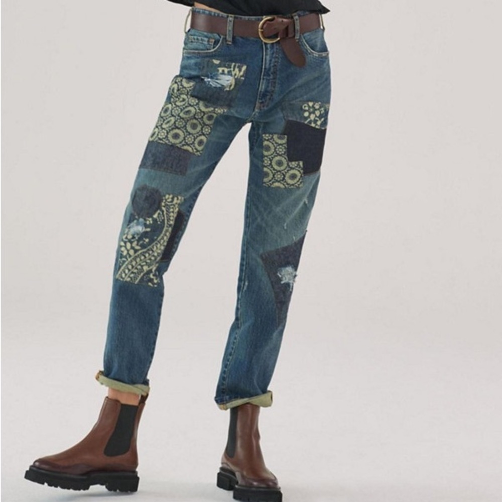 Pilcro by Anthropologie The Borrowed Boyfriend Jeans - Picture 4 of 11